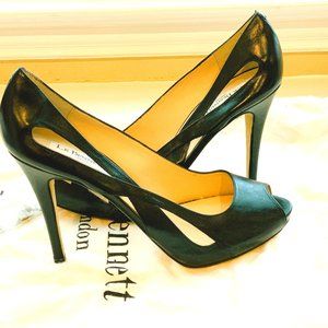 Brand New L.K. Bennett Black Leather Pumps Size 42